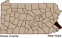 Bucks county map