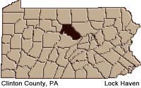 Clinton county map