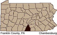Franklin county map