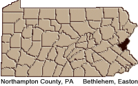 Northampton county map