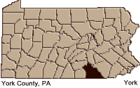 York county map